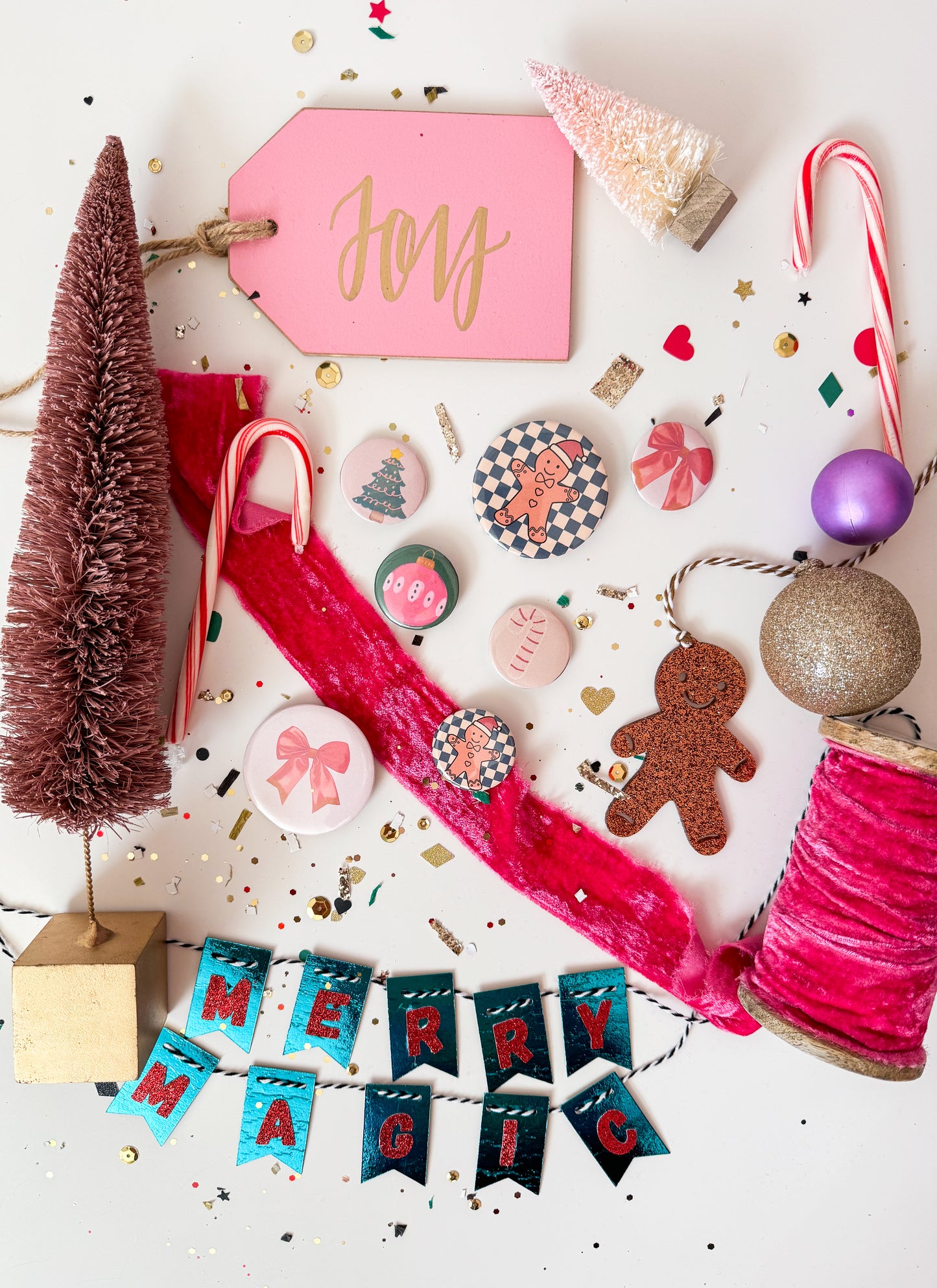 Christmas button bundle
