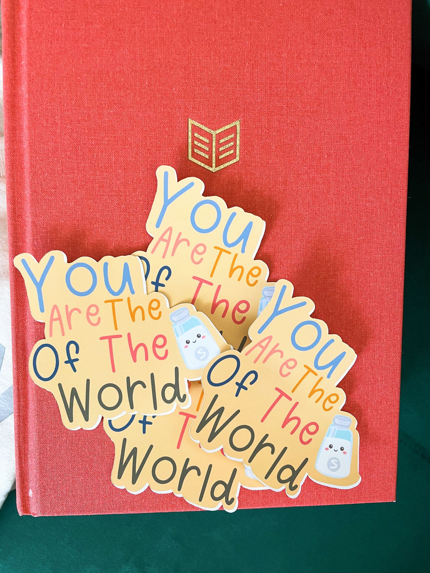 You are the salt of the world sticker