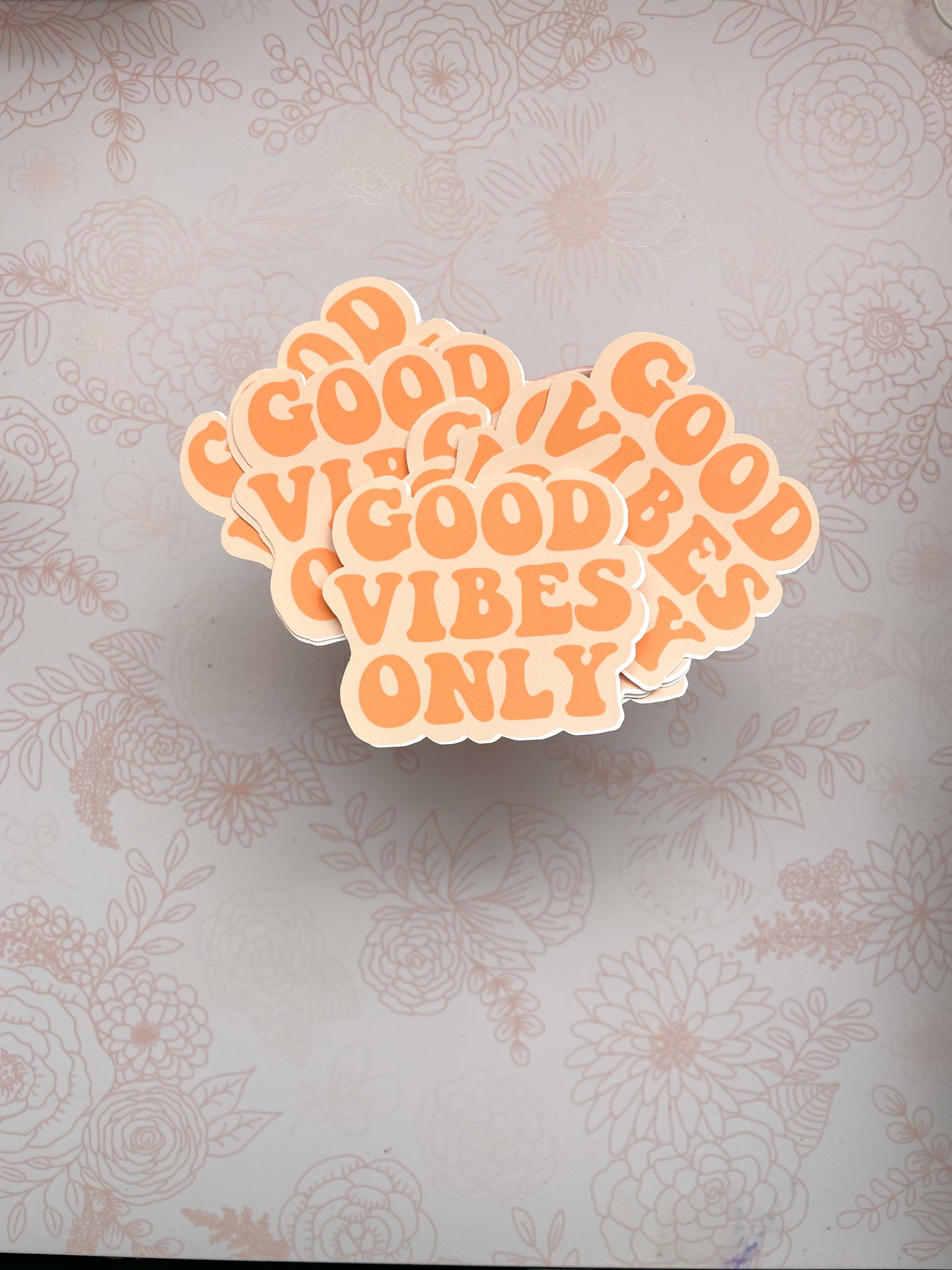 Good Vibes Only Sticker