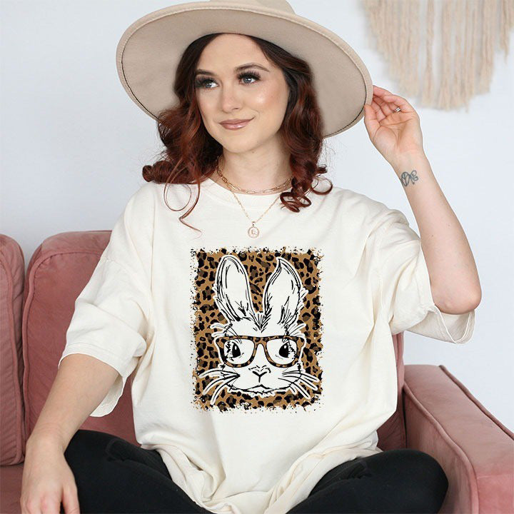 Leopard Bunny t-shirt