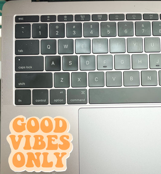 Good Vibes Only Sticker