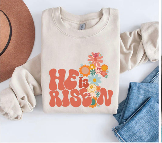 He is Risen Crewneck