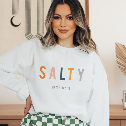 Salty T-shirt/Crewneck (sold separately)